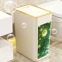 PRESSLUX – Slim Press Top Trash Can 12L