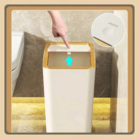 PRESSLUX – Slim Press Top Trash Can 12L