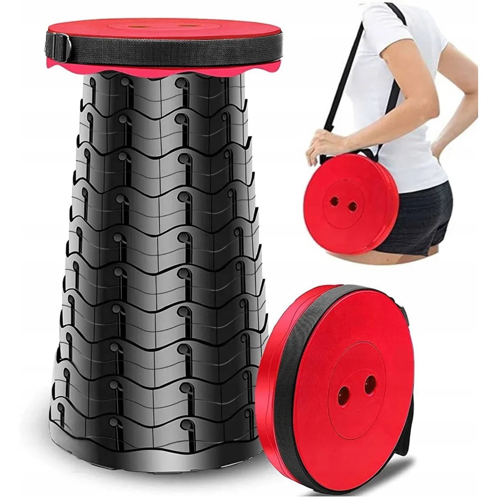 STACKSEAT – Sgabello da Campeggio Telescopico Portatile