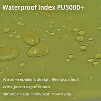 Durable Waterproof Camping Mat - Lightweight Oxford Groundsheet with Stakes 2