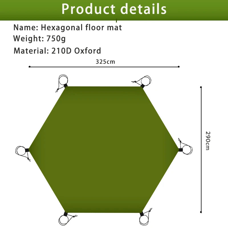 TERRAPRO SHELTER – Waterproof Camping Groundsheet