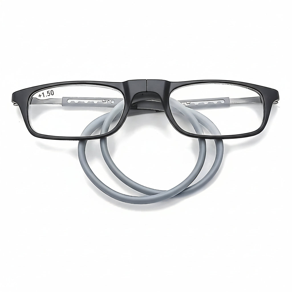 EYESMART - Innovative Magnetic Reading Glasses with Neck-Hanging Comfort Design 2