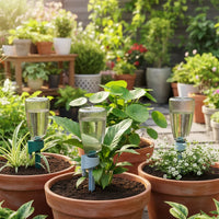 EcoGardener - Adjustable Self-Watering Spikes for Indoor & Outdoor Plants, 500ml Capacity, Customizable Drip Control 2
