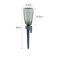 EcoGardener - Adjustable Self-Watering Spikes for Indoor & Outdoor Plants, 500ml Capacity, Customizable Drip Control 7