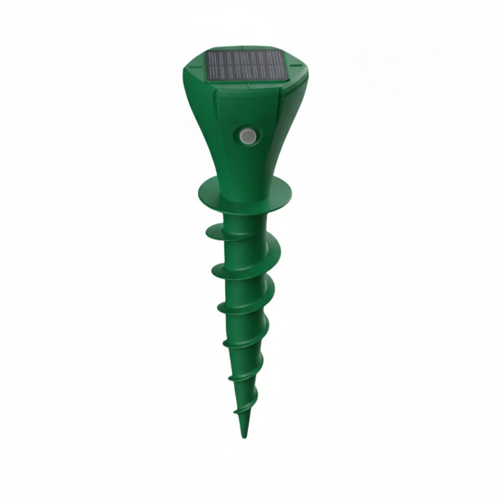 EcoGuard - Solar Mole Repellent with Silent Vibration for Garden Protection 0