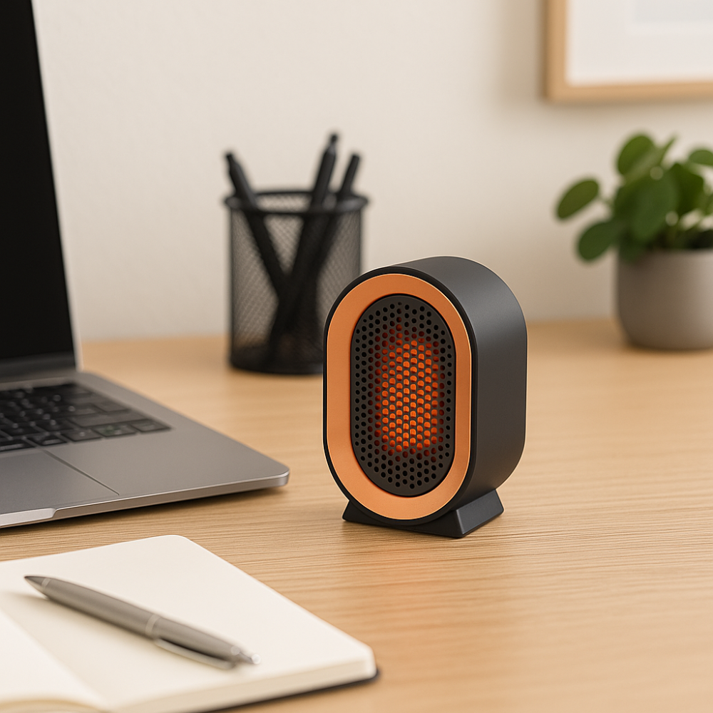 HEATELIS – Portable Space Heater for Comfortable Desk Areas