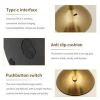 Elegant Acrylic Rechargeable Table Lamp with Touch Sensor & Dimmable Light 5