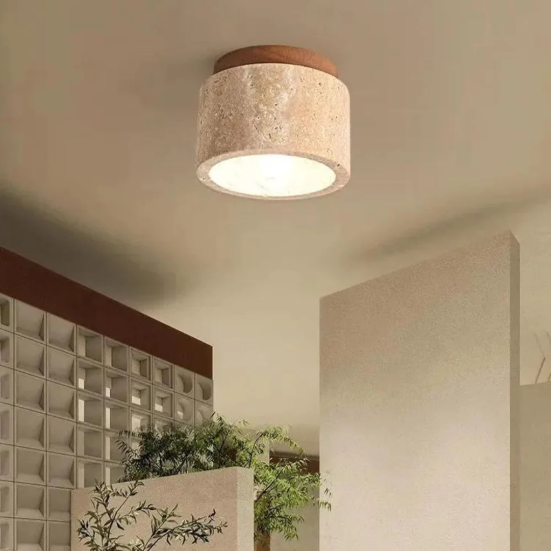 Elegant Ceiling Light Fixture - Japanese Design, Warm White, Energy Efficient 3