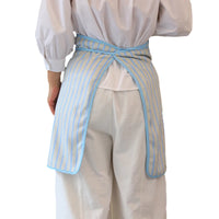 Elegant Stripe Kitchen Apron for Women - Fast Absorption & Adjustable Fit 1