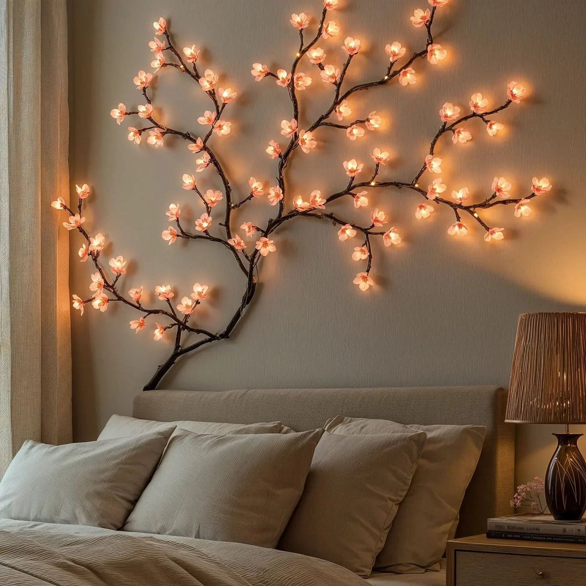 PETALMORIA – Cherry Blossom String Lights for Soft Evening Glow