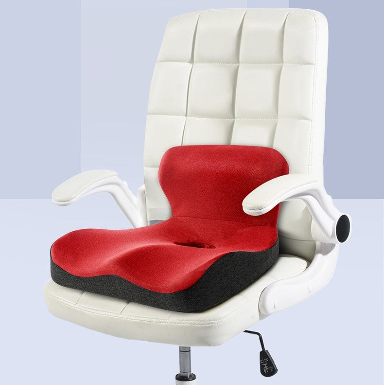 ErgoComfort L Shape Memory Foam Seat Cushion for Orthopedic Support and Pressure Relief 1