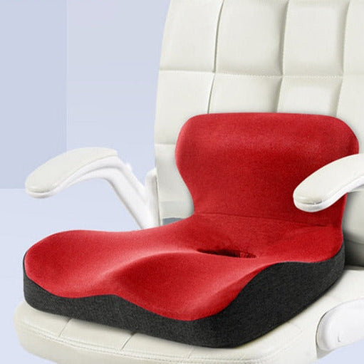 ErgoComfort L Shape Memory Foam Seat Cushion for Orthopedic Support and Pressure Relief 3