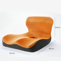 ErgoComfort L Shape Memory Foam Seat Cushion for Orthopedic Support and Pressure Relief 4