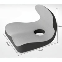 ErgoComfort L Shape Memory Foam Seat Cushion for Orthopedic Support and Pressure Relief 5