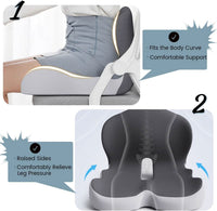 ErgoComfort Pad - Premium Memory Foam Seat Cushion for Posture Support 3