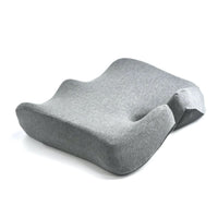 Ergoflex - Orthopedic Seat Cushion for Back and Tailbone Relief, Black 3