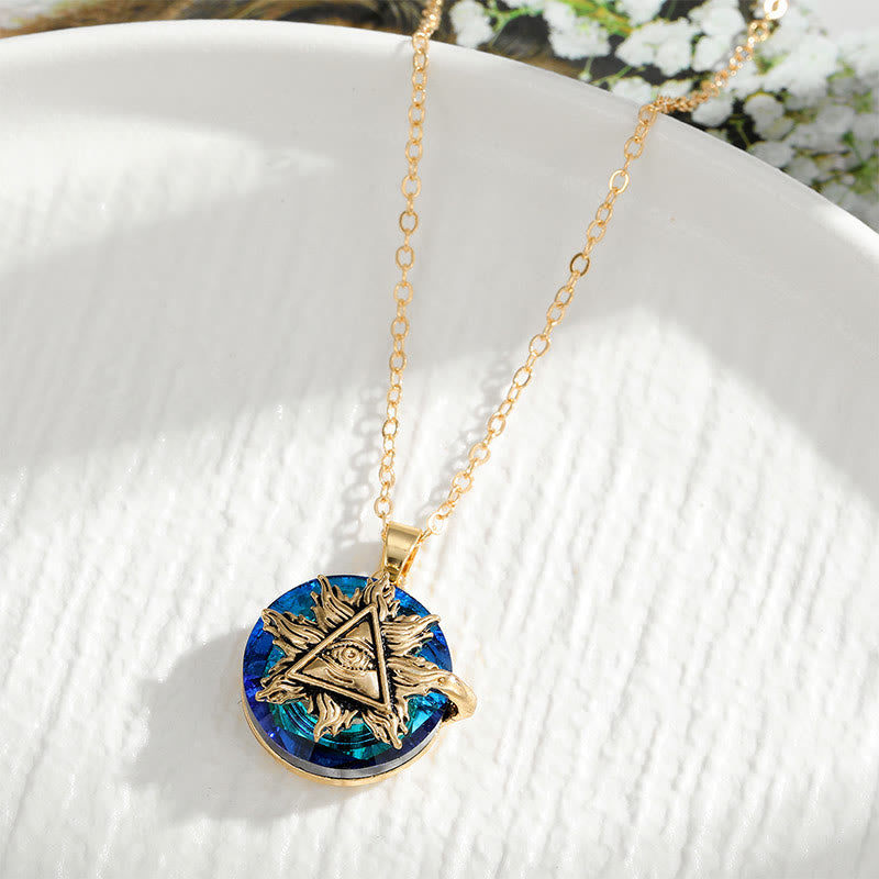 Evil Eye Necklace - Spiritual Protection Amulet with Adjustable Silver Chain 10