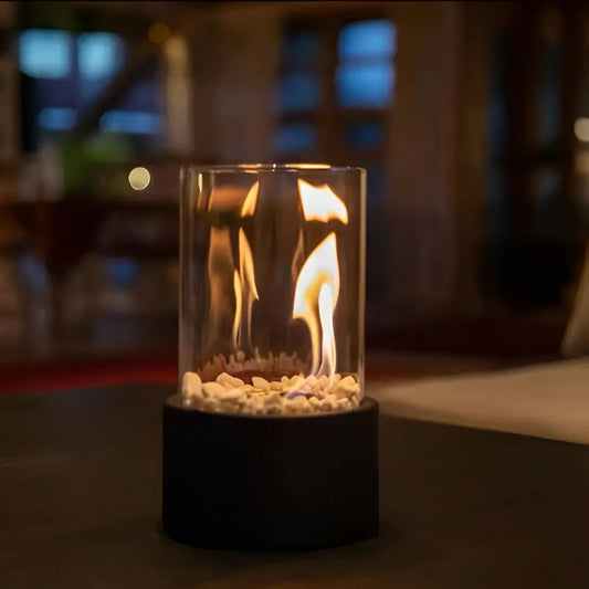 FLAMECORE - Portable Tabletop Fireplace for Clean-Burning Ambient Lighting 0