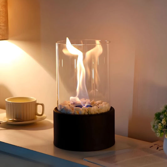 FLAMECORE - Portable Tabletop Fireplace for Clean-Burning Ambient Lighting 3