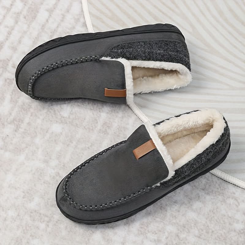 FLEECYFEET - Warm Sheep's Wool Loafer Slippers for Cozy Indoor Comfort 8