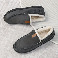 FLEECYFEET - Warm Sheep's Wool Loafer Slippers for Cozy Indoor Comfort 8