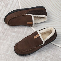 FLEECYFEET - Warm Sheep's Wool Loafer Slippers for Cozy Indoor Comfort 9