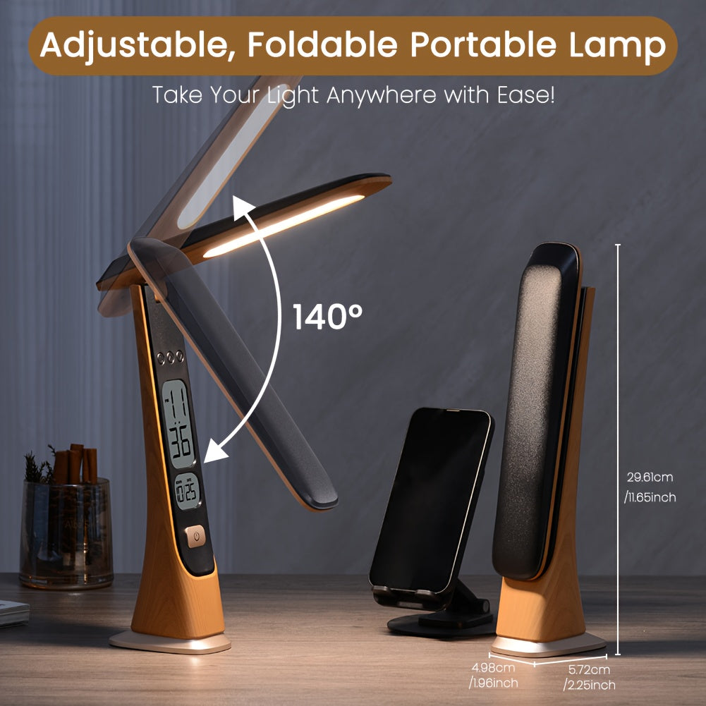 FLEXILUX - Foldable Portable LED Desk Lamp with Adjustable Brightness 2