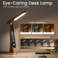 FLEXILUX - Foldable Portable LED Desk Lamp with Adjustable Brightness 5