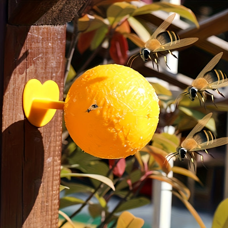 FLYORB - Sticky Fruit Fly Trap Balls for Effective Insect Control 1
