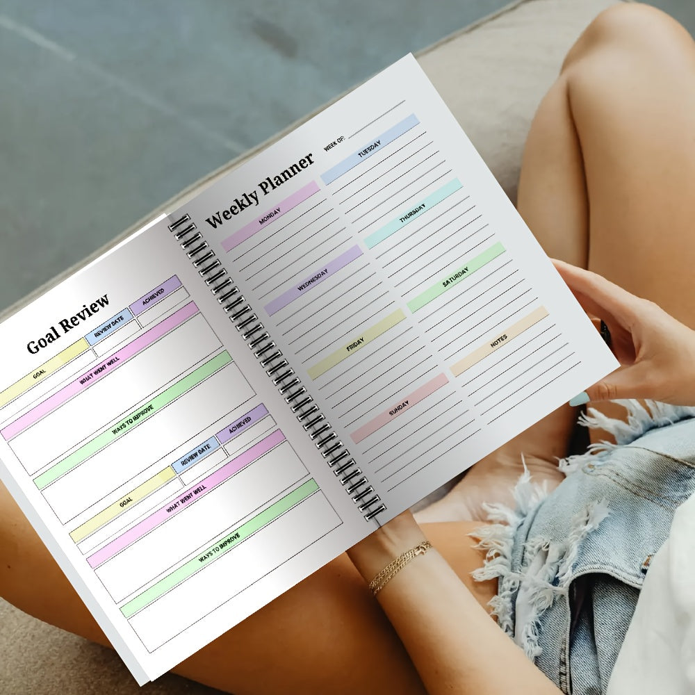 FOCUSVAULT - 2026 ADHD Adult Planner for Structured Daily & Weekly Productivity 5