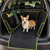 FURRIDE - 6-in-1 Multi-Functional Dog Car Seat Cover for Comfort & Cleanliness