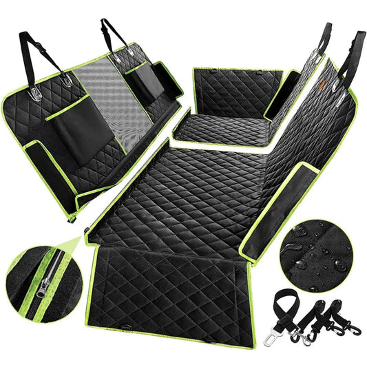 FURRIDE - 6-in-1 Multi-Functional Dog Car Seat Cover for Comfort & Cleanliness 0