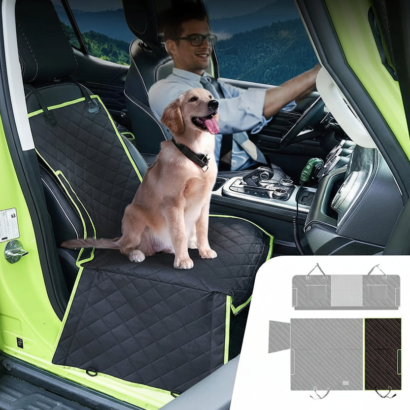 FURRIDE - 6-in-1 Multi-Functional Dog Car Seat Cover for Comfort & Cleanliness 4