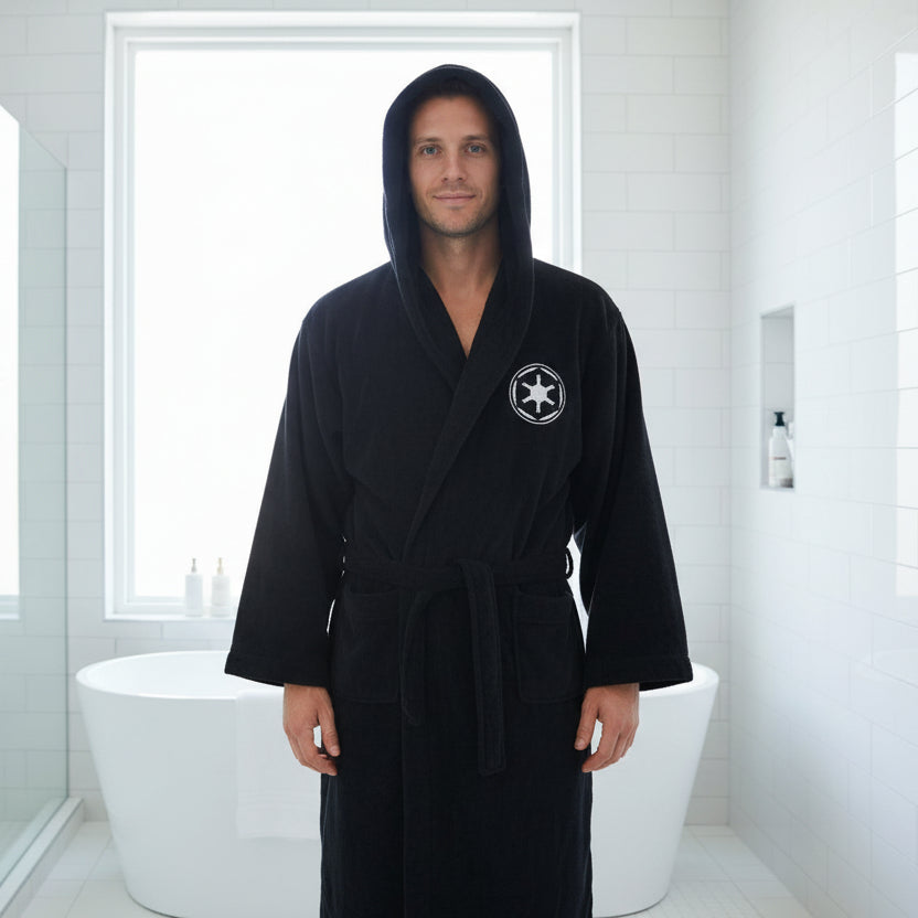 Felix - Extra Long Flannel Bathrobe with Hood for Ultimate Comfort 2
