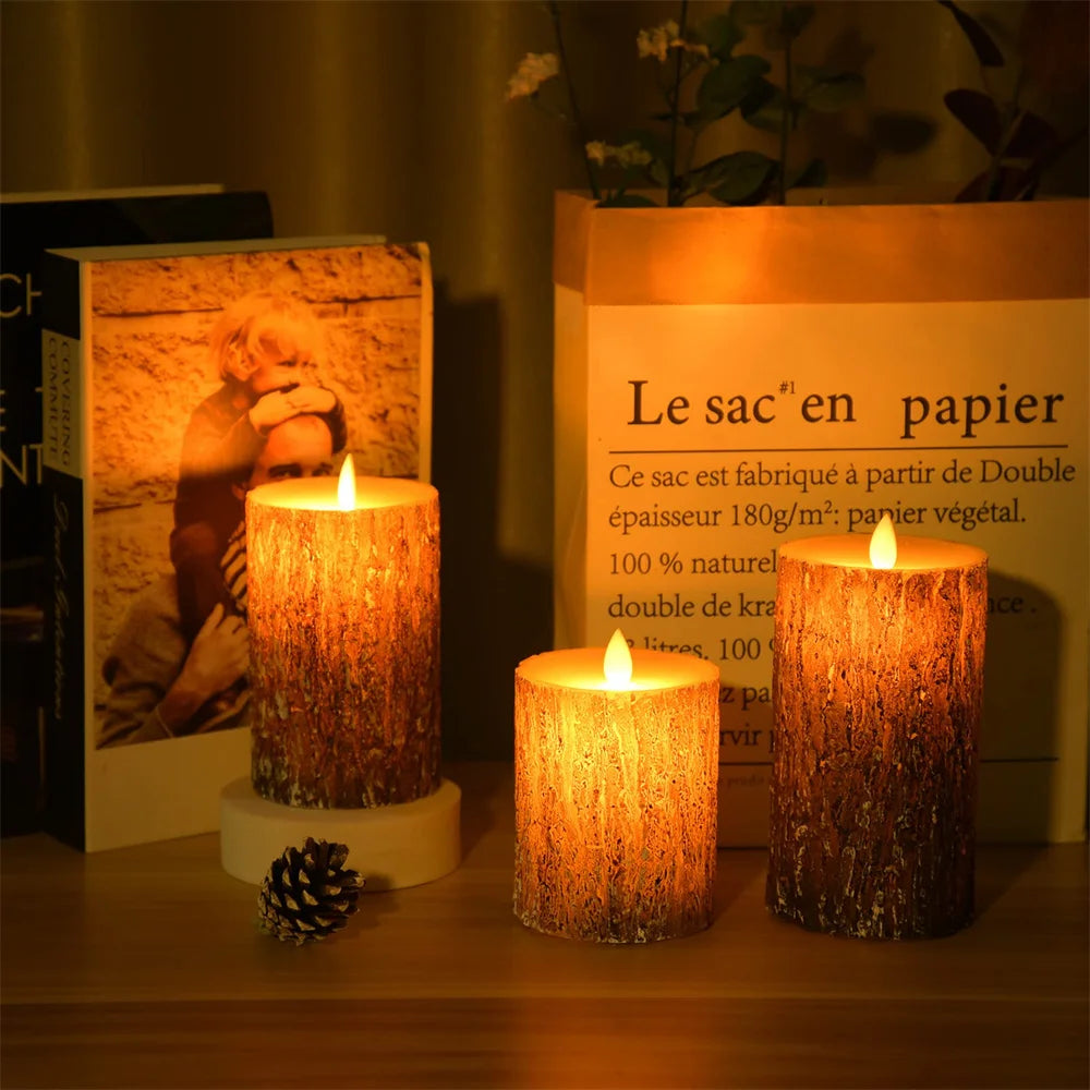 Flameless LED Tea Light Candles - Warm White Decorative Lighting for Events 3