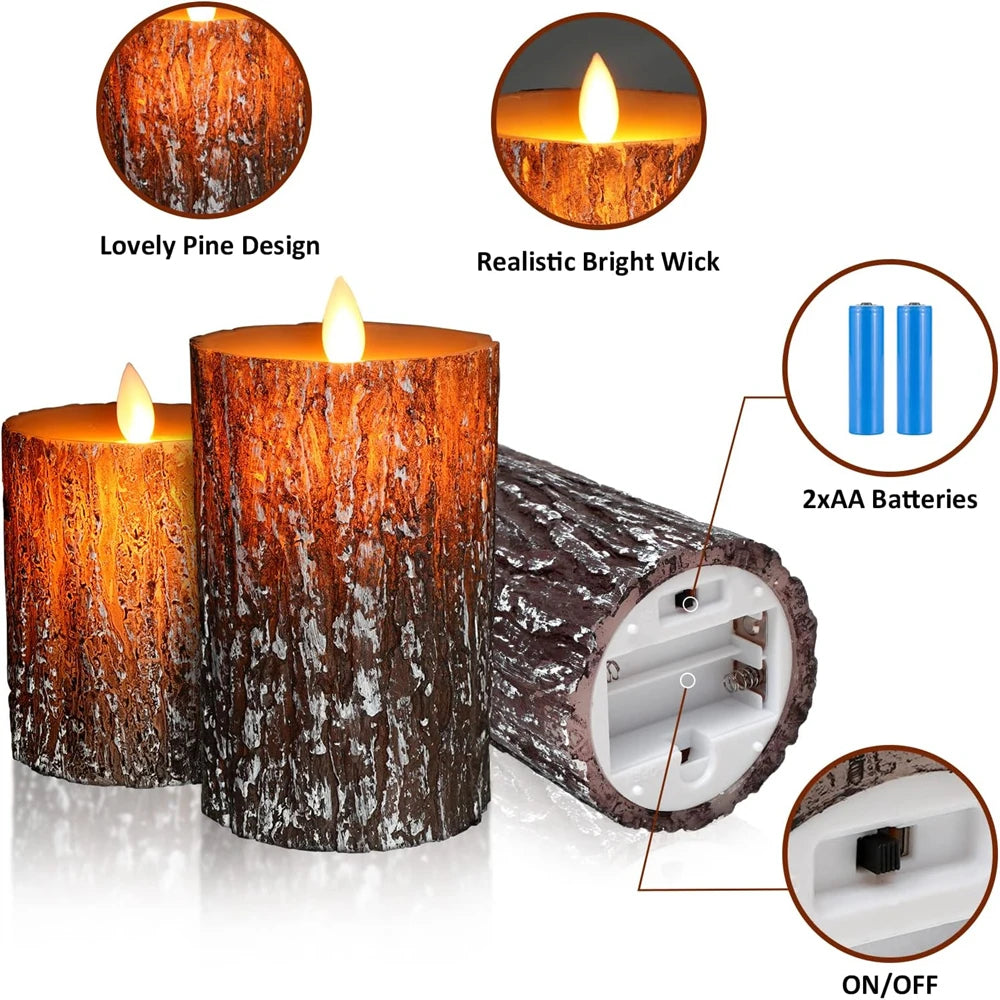 Flameless LED Tea Light Candles - Warm White Decorative Lighting for Events 5