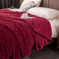 SOFTRELIEF – Lightweight Textured Blanket for Inviting Home Comfort