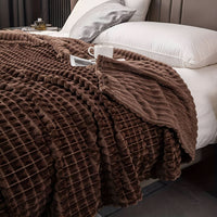 SOFTRELIEF – Lightweight Textured Blanket for Inviting Home Comfort