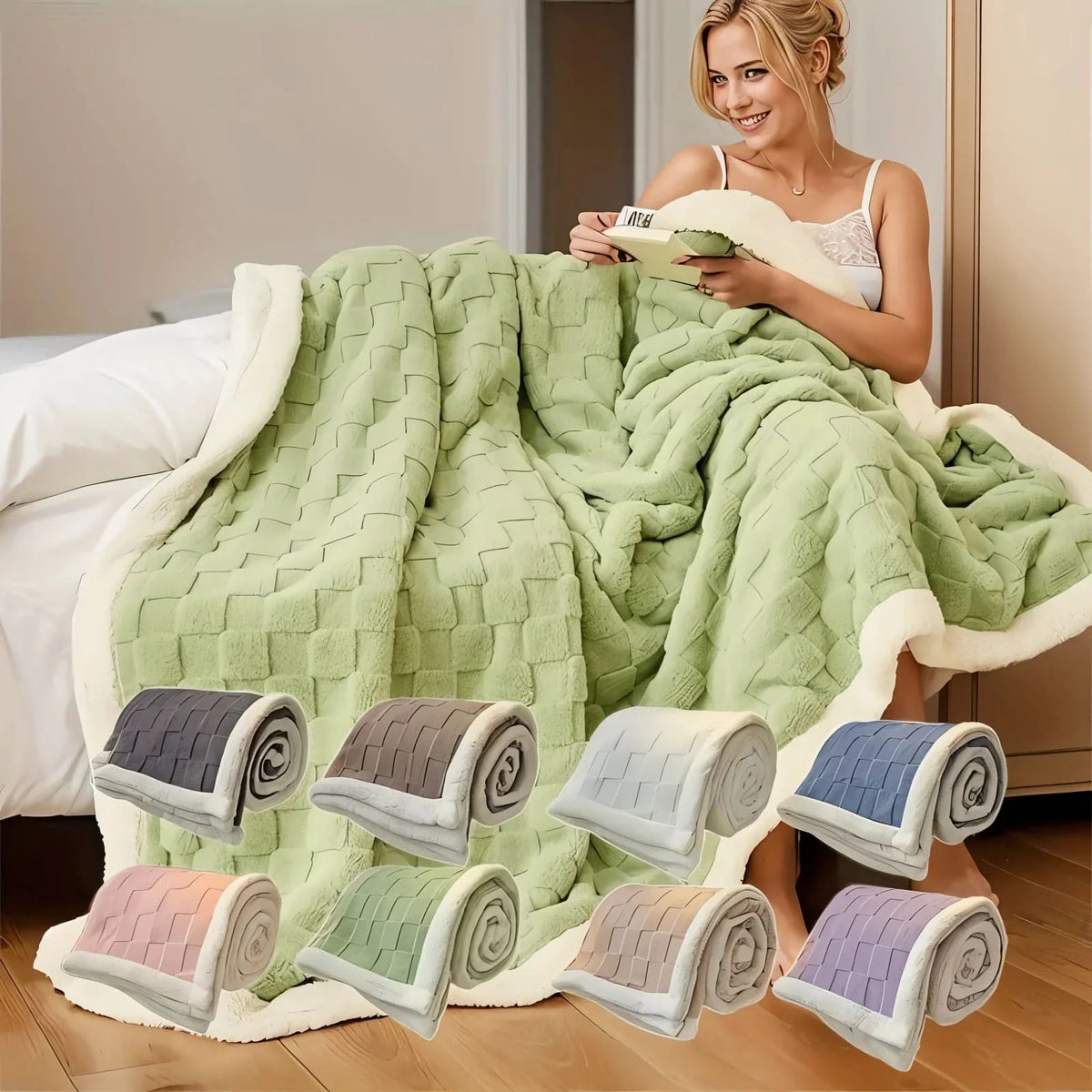 FLIPNEST – Reversible Blanket for Cozy Warmth