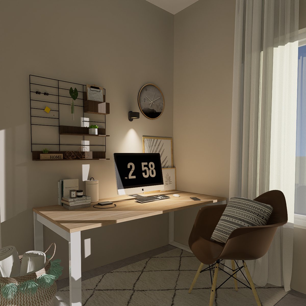 FlexiLight - Wireless Magnetic Wall Lamp with 360° Rotation & Touch Control 4