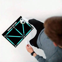FootMaster Soccer Training Mat - Non-Slip Grip for Technique & Coordination 5