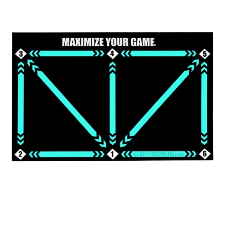 FootMaster Soccer Training Mat - Non-Slip Grip for Technique & Coordination 8