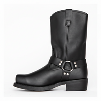 ForgedSteel - Waterproof Harness Boots with Durable PU Leather & Oil-Resistant Sole 5