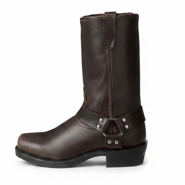 ForgedSteel - Waterproof Harness Boots with Durable PU Leather & Oil-Resistant Sole 6
