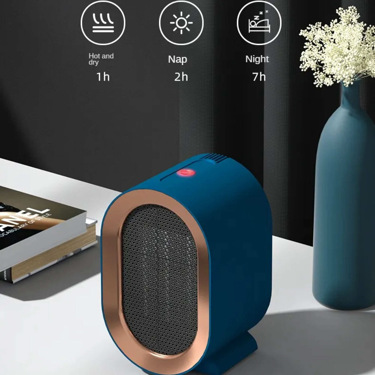 HEATELIS – Portable Space Heater for Comfortable Desk Areas