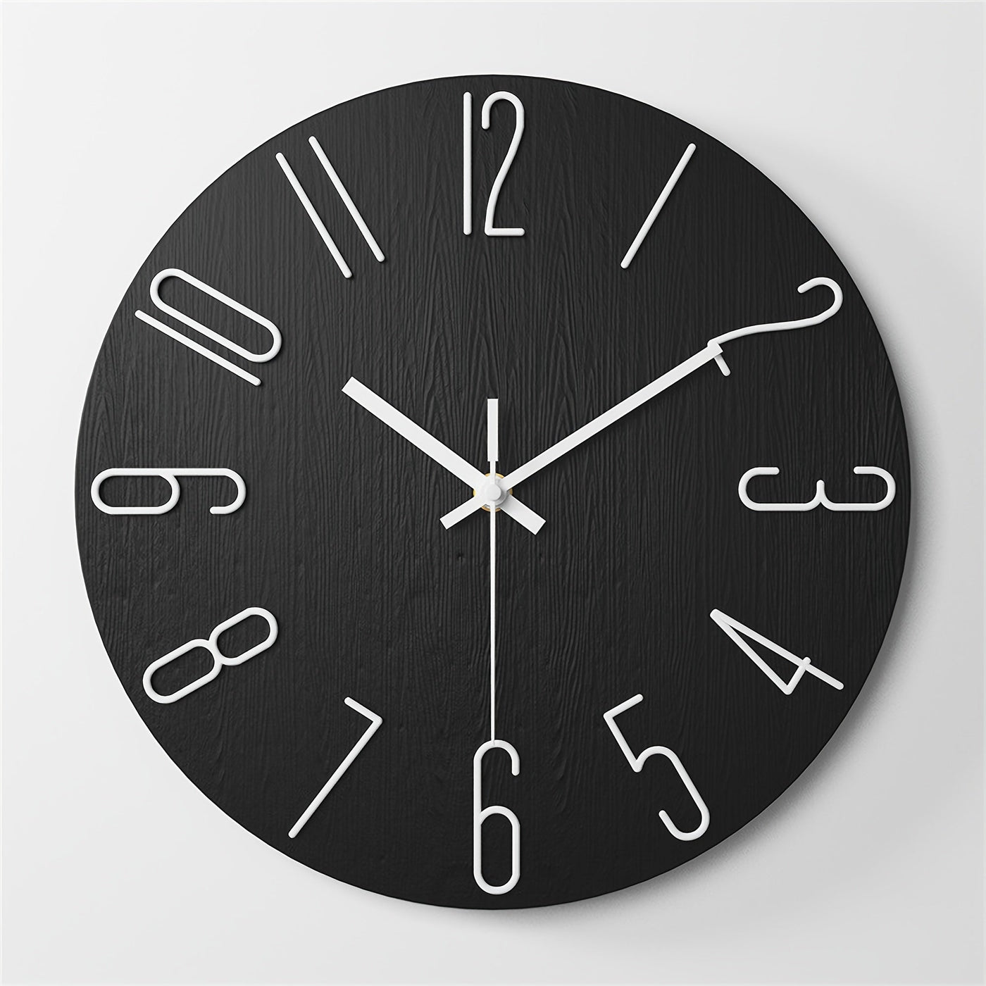 Frameless Modern Wall Clock with Silent Quartz Movement - Elegant Wall Clock Decor 0