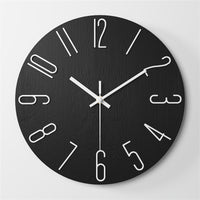 Frameless Modern Wall Clock with Silent Quartz Movement - Elegant Wall Clock Decor 0