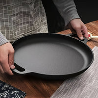 GRIDDLEPRO – Cast Iron Griddle Skillet for Even Heat & Multi Cooking 0