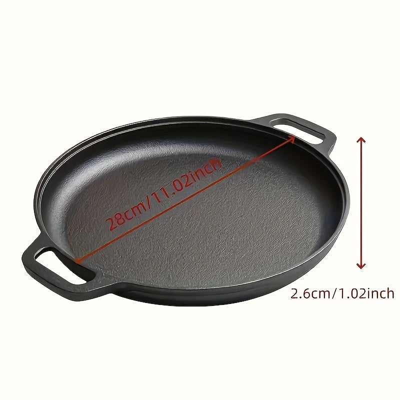 GRIDDLEPRO – Cast Iron Griddle Skillet for Even Heat & Multi Cooking 1