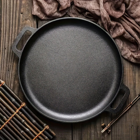 GRIDDLEPRO – Cast Iron Griddle Skillet for Even Heat & Multi Cooking 4